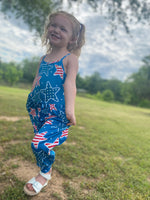 Load image into Gallery viewer, Puffer Independence Day Jumpsuit
