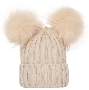 Pompom Baby Beanie