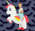 Load image into Gallery viewer, Unicorn Inflatable Costume
