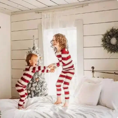 Red Striped Pajamas