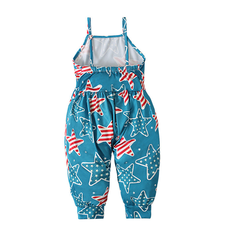 Puffer Independence Day Jumpsuit