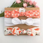 Load image into Gallery viewer, 3-Pack Printed Bow headband
